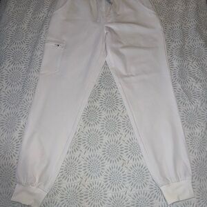Figs Classic White Jogger Pants